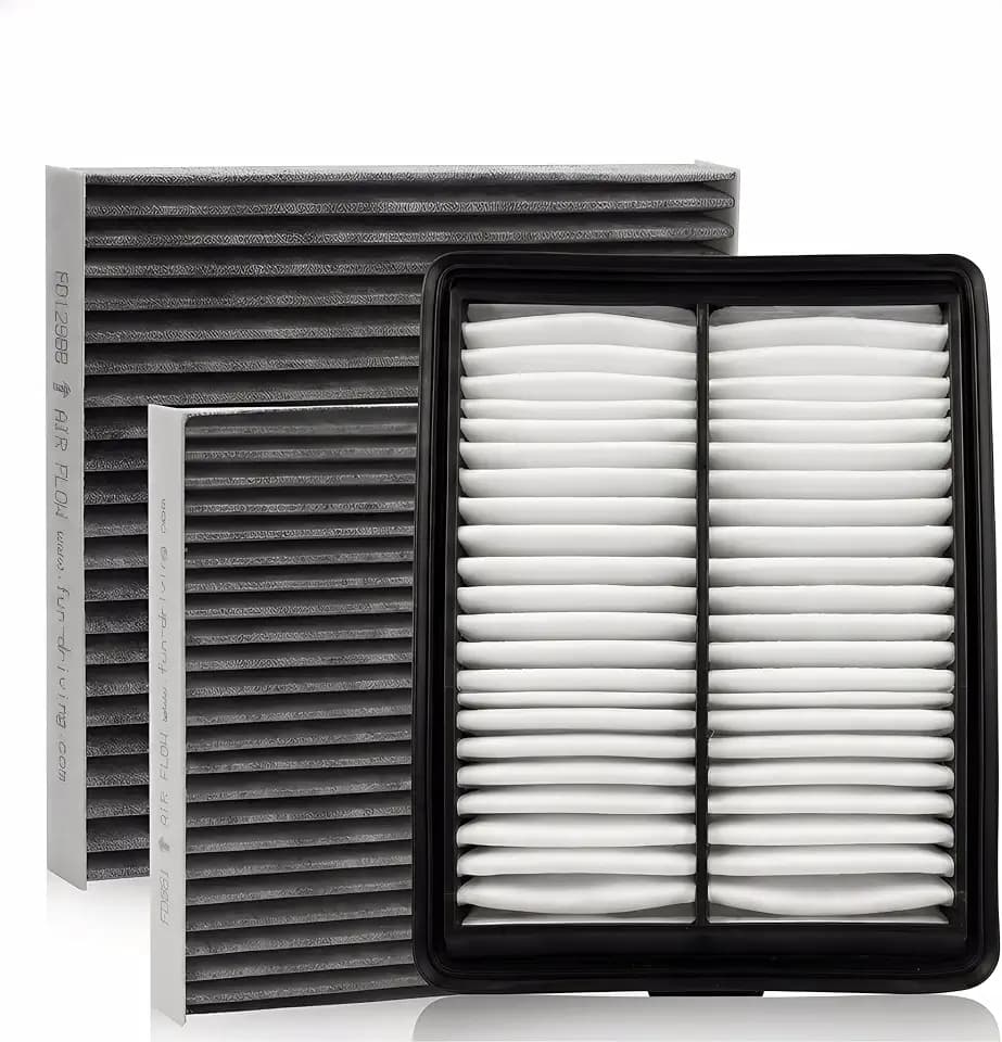 Comb Engine Cabin Air Filter Kit for Carnival Hybrid 2026 2025(Only Fit Hybrid) (Cabin Filters Located Rear under the Hood & Glove Box)