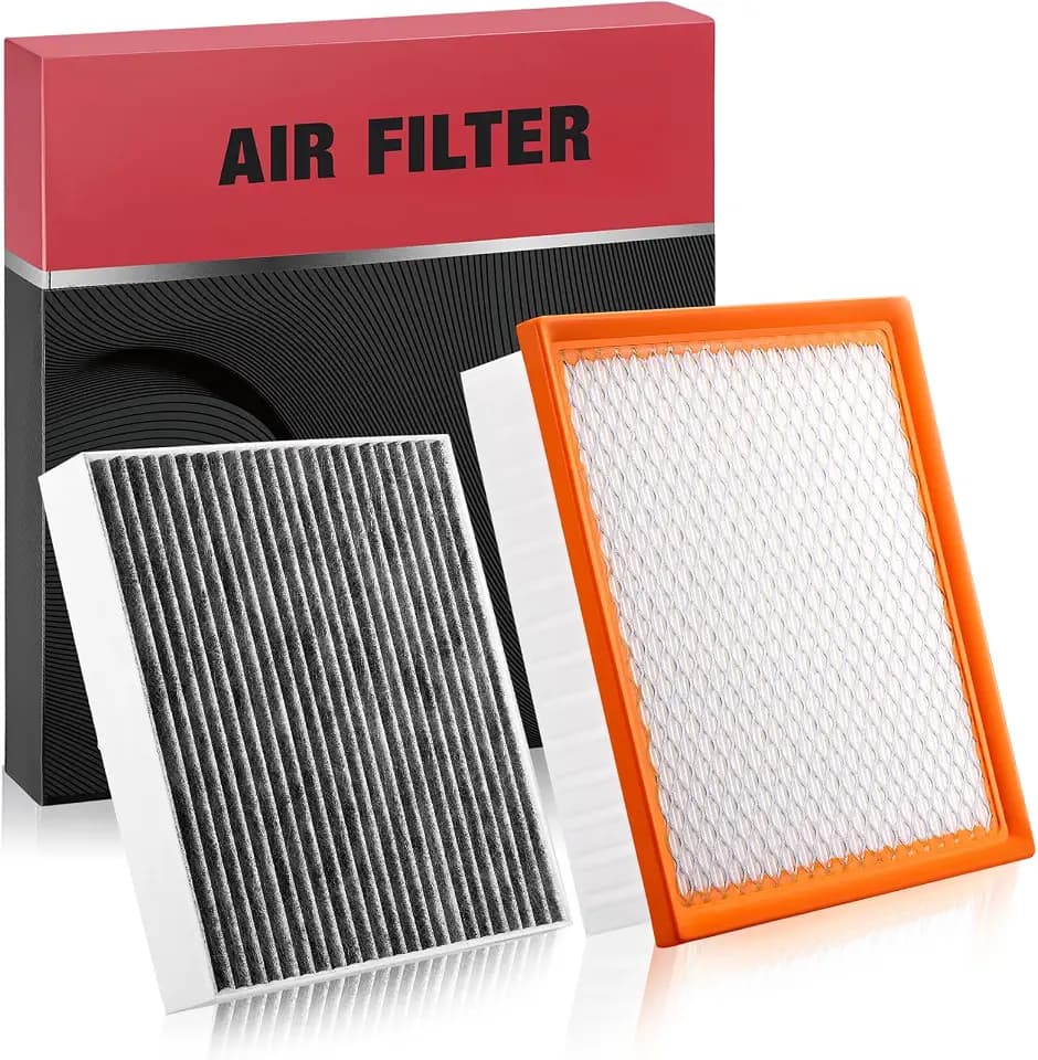 BDFHYK Engine Air Filter CA10755 Engine and CF10285 Cabin Air Filter