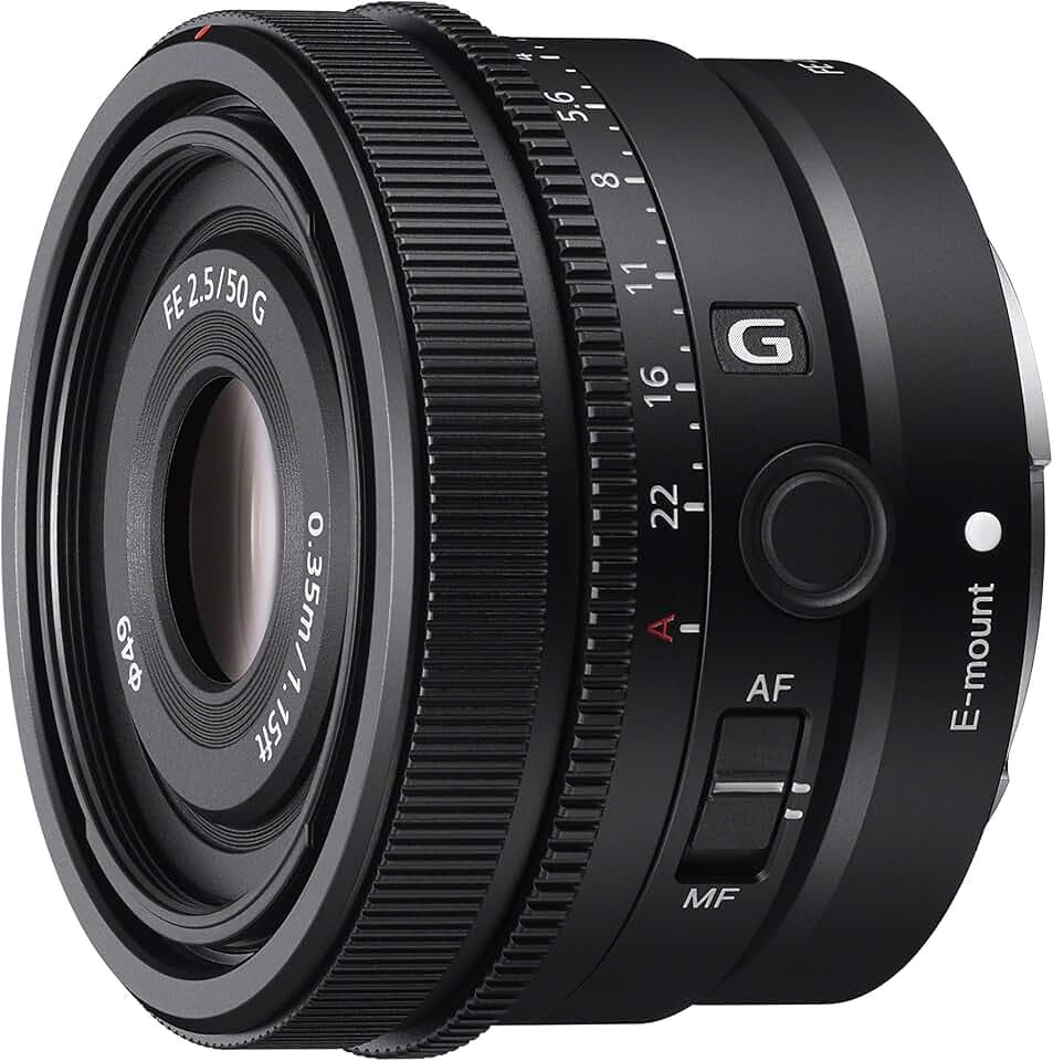 Sony FE 50 mm F2.5 G Vollrahmen Ultra-kompaktes G-Objektiv