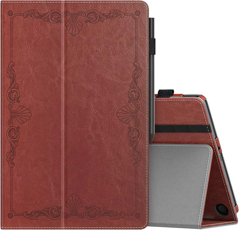 MoKo Case for Kindle Fire Max 11 Case 13th Gen 11", Vintage Style
