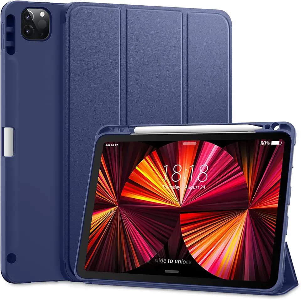 DTTO for iPad Pro 11 Inch Case 4th/3rd/2nd/1st Gen 2022/2021, Navy Blue