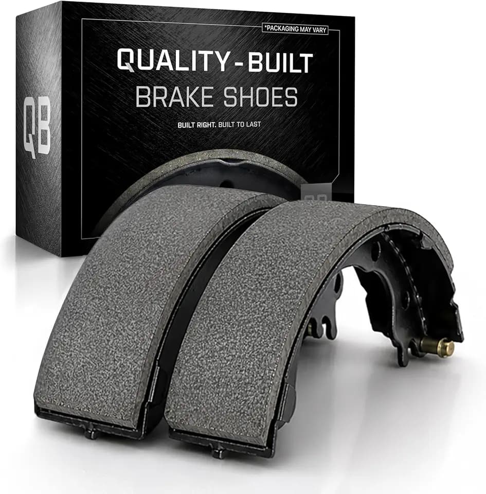 QUALITY-BUILT Rear Parking Brake Shoes for 77-08 Porsche, FPS893