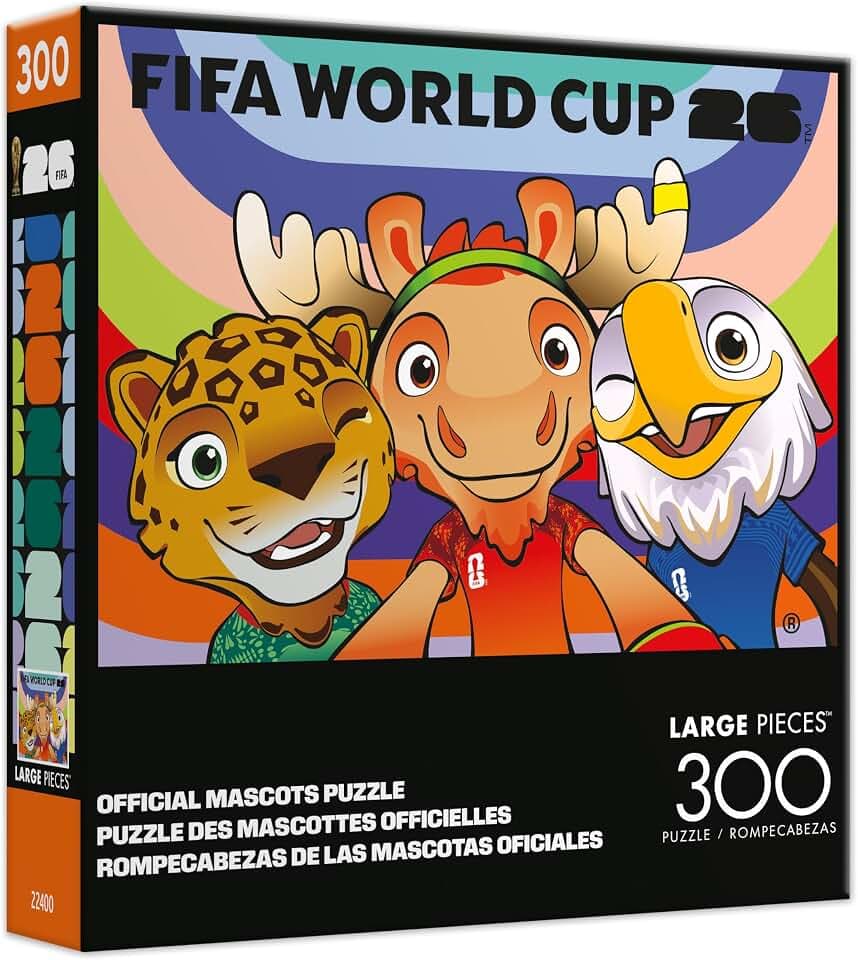 Buffalo Games FIFA Mascots, 300 Piece Jigsaw Puzzle for Adults, 21.25"x15"