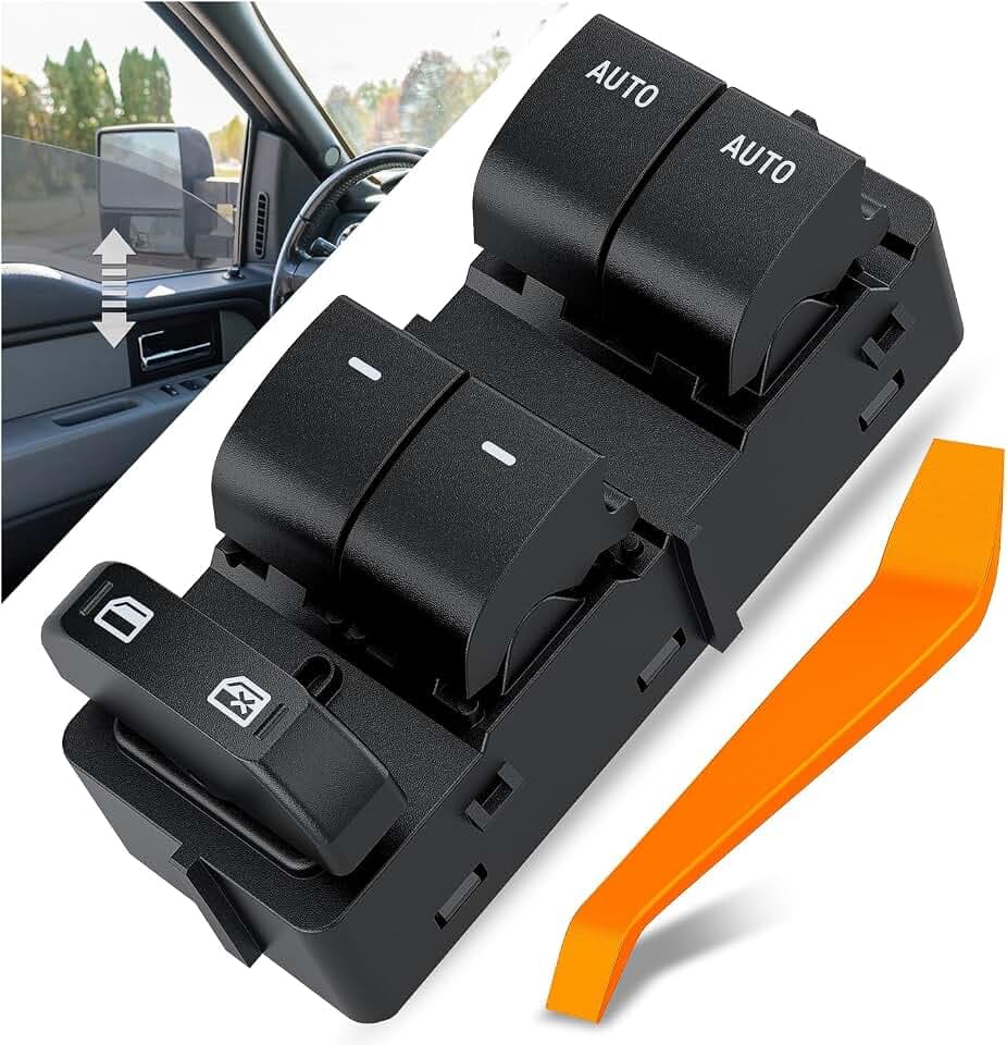 Nilight Driver Power Master Window Switch for 2011-2014 Ford F-150