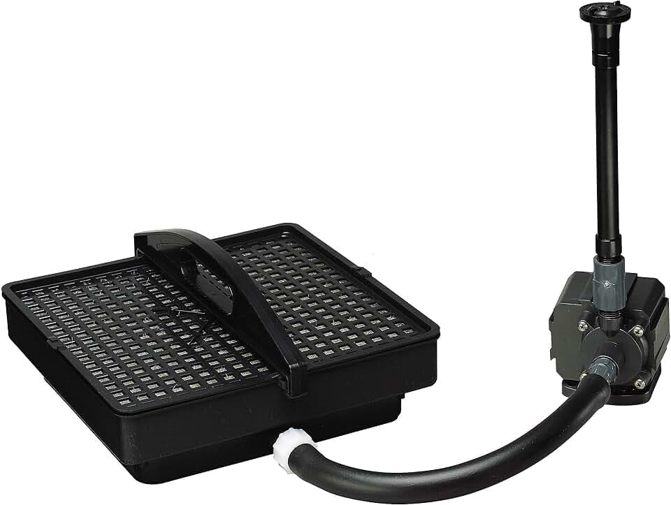 Danner Manufacturing, Inc., Pondmaster Garden Pond Filter and Pump Kit, PMK 1250, Black, 02212