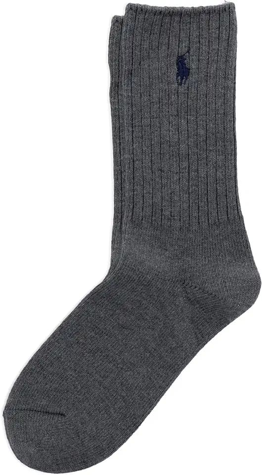 POLO RALPH LAUREN Women's Casual Solid Color Crew Socks (1-Pair)
