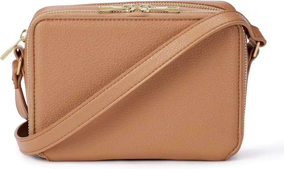 Amazon Essentials Women's Boxy Crossbody Bag