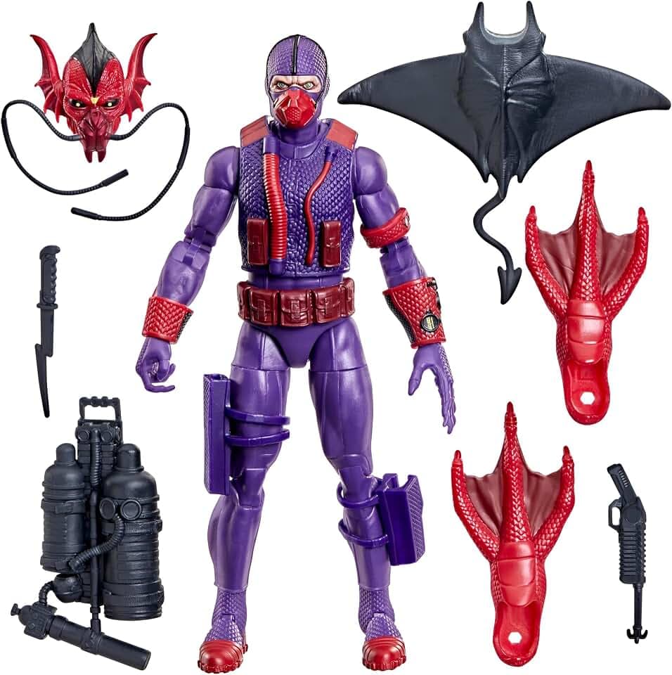 G.I. Joe Classified Series #199, Hydro-Viper, Collectible 6 Inch Action Figure Set with 7 Accessories
