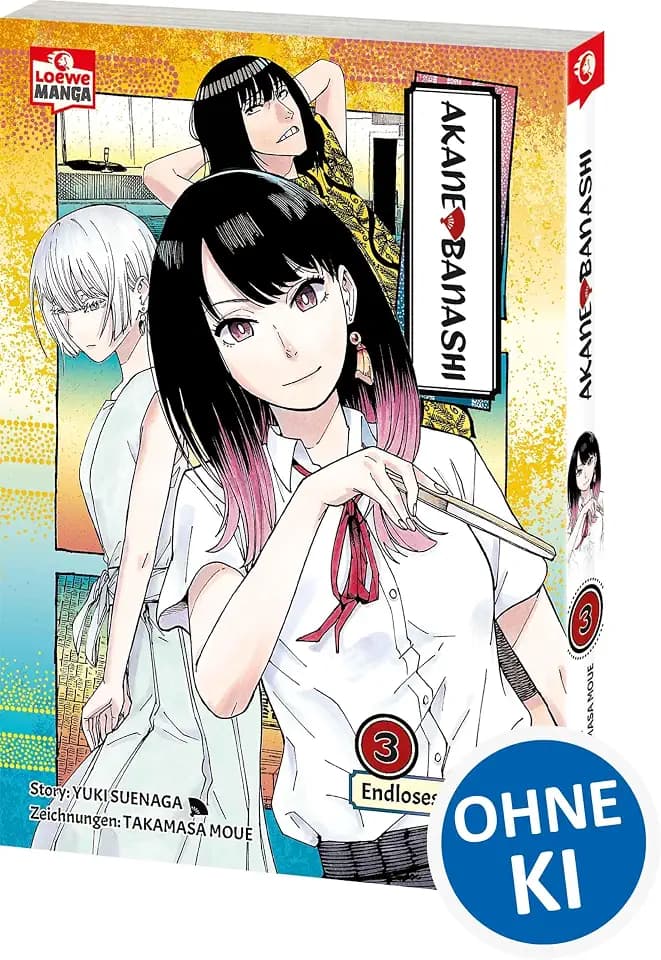 Akane-banashi 03: Ehrgeiziges Teenager-Mädchen trifft auf uralte Kunst: Ein Manga über die Jagd nach einem Traum und die Magie des Geschichtenerzählens
