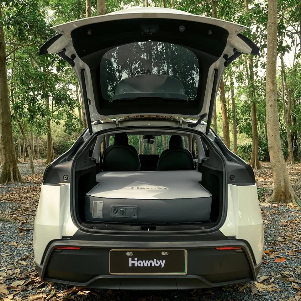Havnby FlatCore 7.5" TPU Backseat Foam Mattress for Tesla Model Y 2025-2026