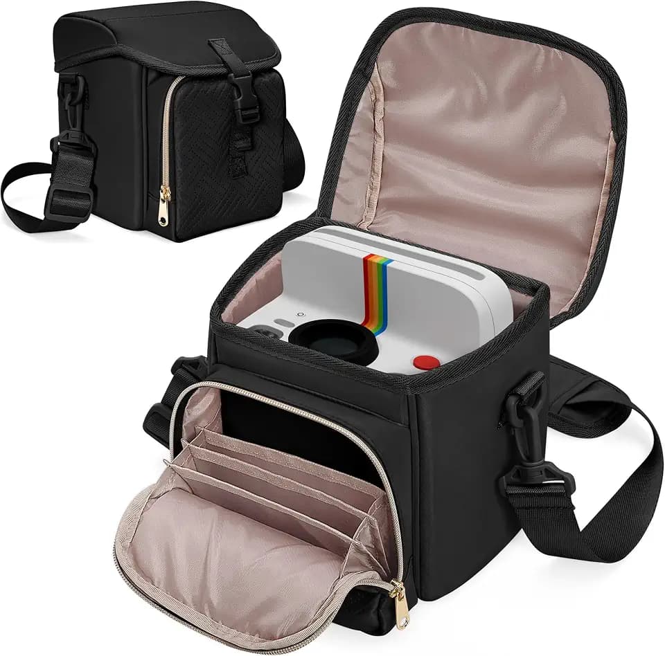 Camera Sling Bag Compatible with Polaroid Now 2nd/3rd Instant Camera