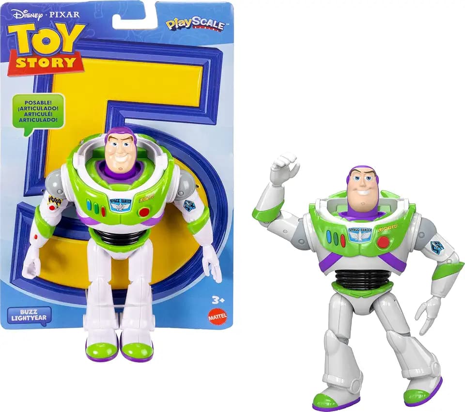 ​Mattel Disney and Pixar Toy Story 5 Buzz Lightyear Action Figure