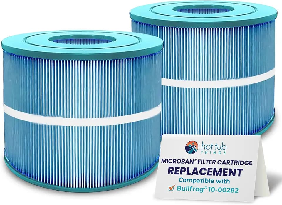 Hot Tub Things 10-00282 Spa Filter Cartridges – Compatible with Bullfrog®