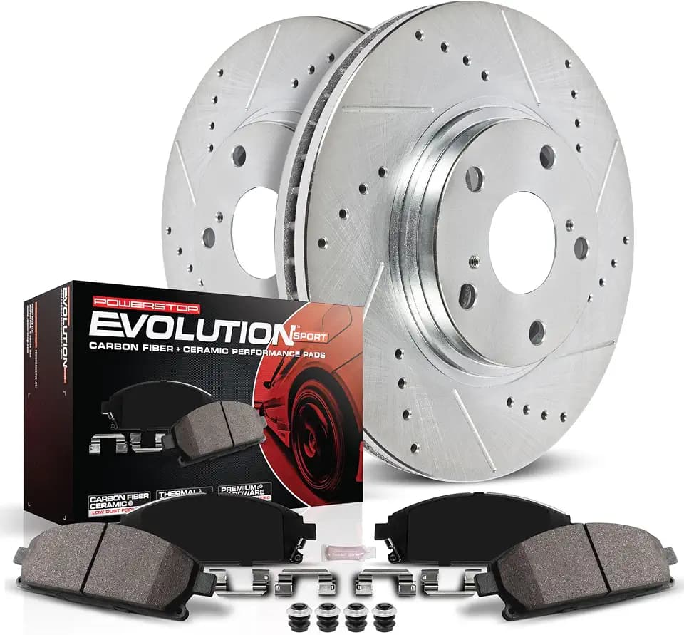 PowerStop Z23 Performance Brake Pad & Rotor Kit Front K8175