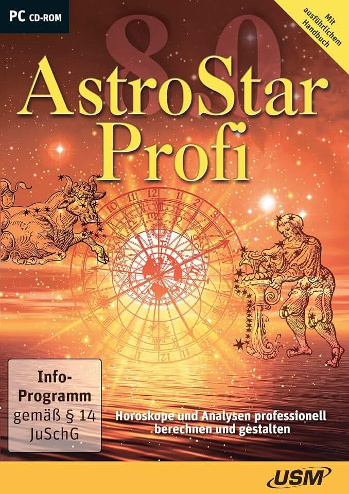 AstroStar Profi 8.0: Die professionelle Astrologie-Software