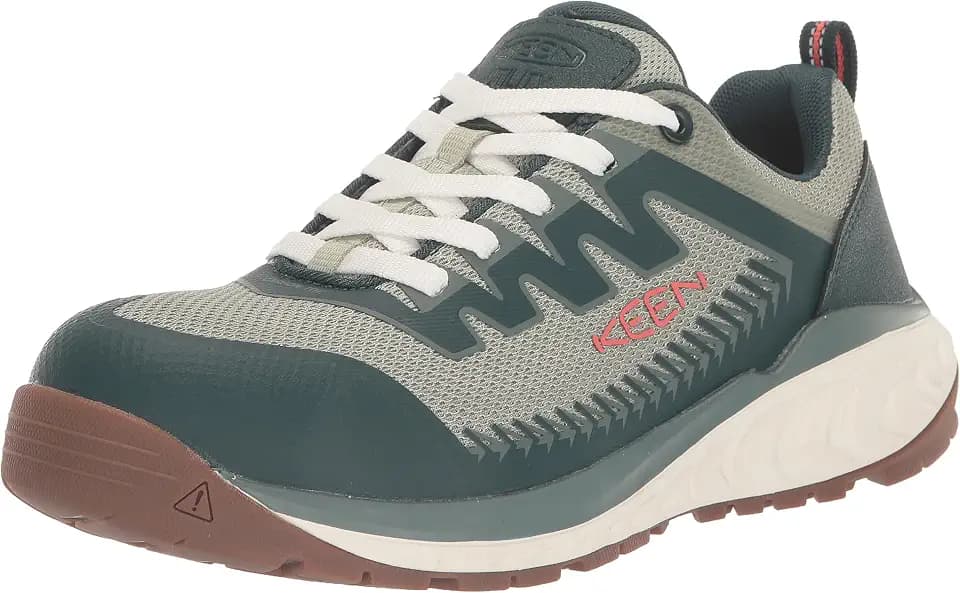 KEEN Utility Women's Arvada Low Height Composite Toe Breathable Industrial Work Sneakers