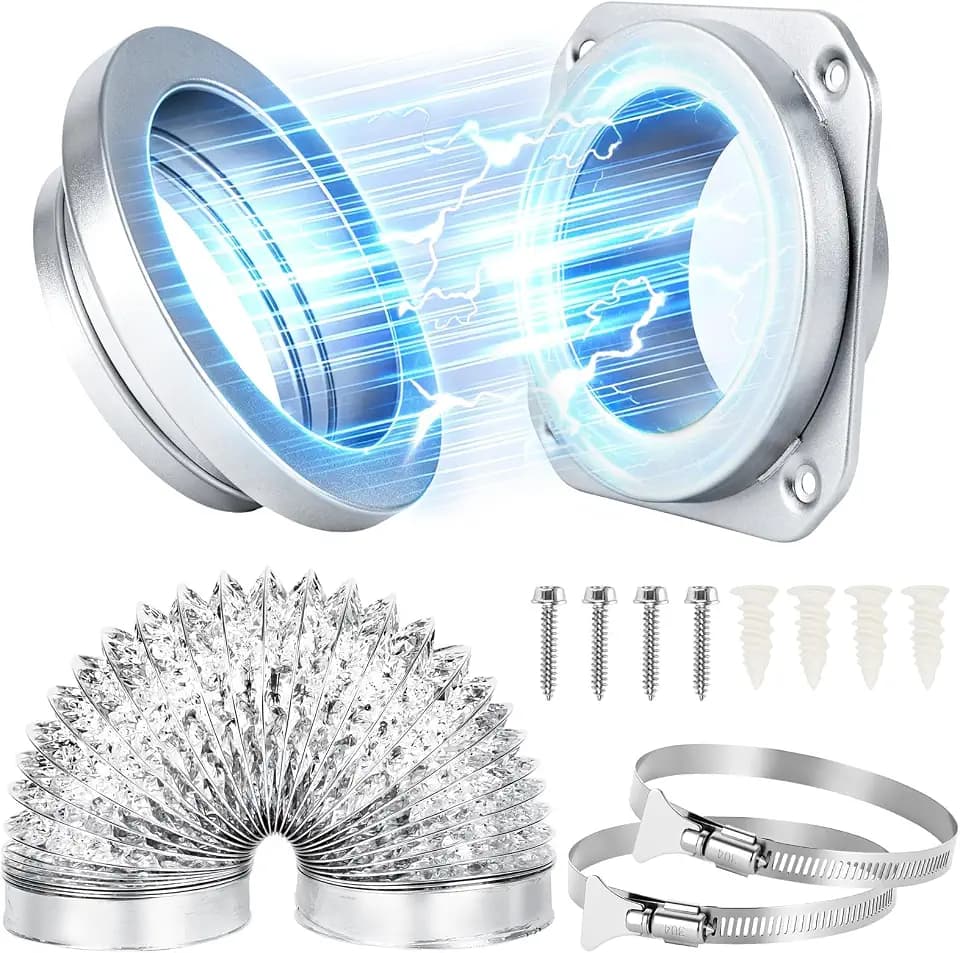 DV180 Magnetic Dryer Vent Connector Kit with 3.3Ft Hose