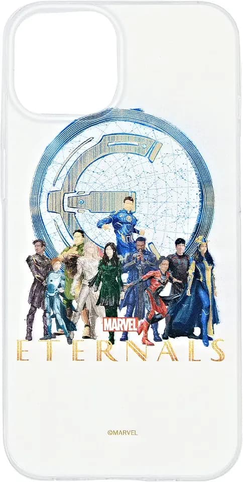 ERT Group Handyhülle für Apple iPhone 14 Original und offiziell Lizenziertes Marvel Muster Eternals 006 optimal an die Form des Handy angepasst, hülle aus TPU