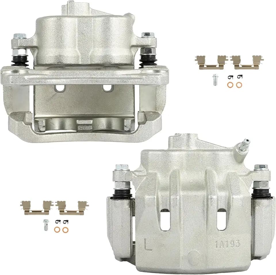SCITOO 19-B2831 19-B2830 Front Left & Right Disc Brake Calipers w/Bracket