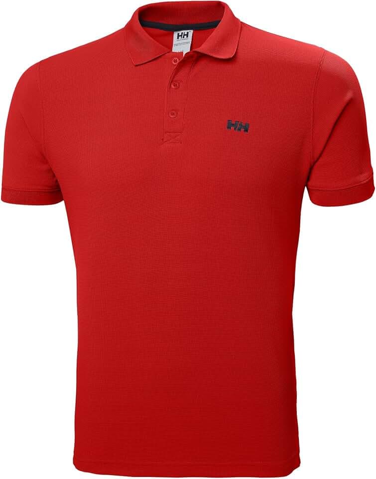 Helly Hansen Herren Driftline Poloshirt, Rot, M