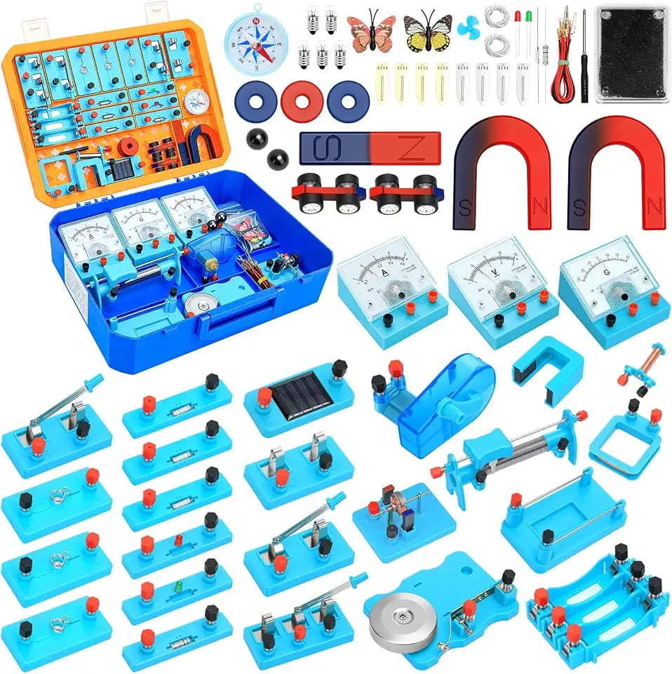 79PCS Magnet Science Kit for Kids Ages 8-16, Ultimate Physics Lab
