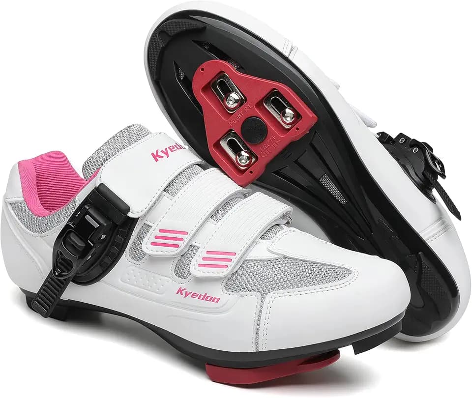 Kyedoo Womens Cycling Shoes Compatible with Peloton Bike