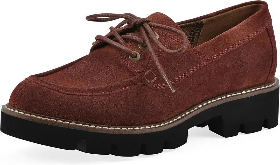 White Mountain Women's Gino Lace-Up Loafer