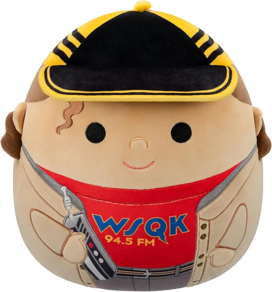 Squishmallows Original “Stranger Things” 12in Dustin Plush - Official Jazwares Plush (Medium-Sized)