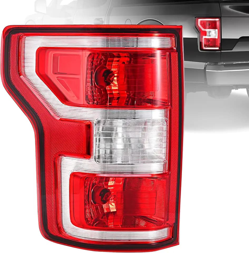 Tail Lights Compatible with 2018-2020 Ford F-150, Left Driver Side