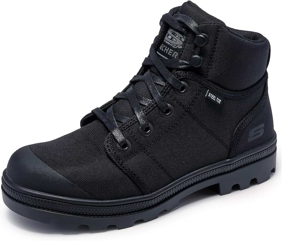 Skechers Women's Rotund Darragh Work Lace-Up Safety Toe Boots
