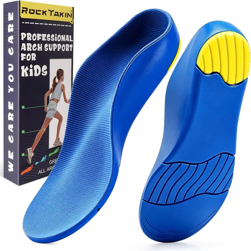 Kids Arch Support Insoles, Orthotics for Kids Flat Feet