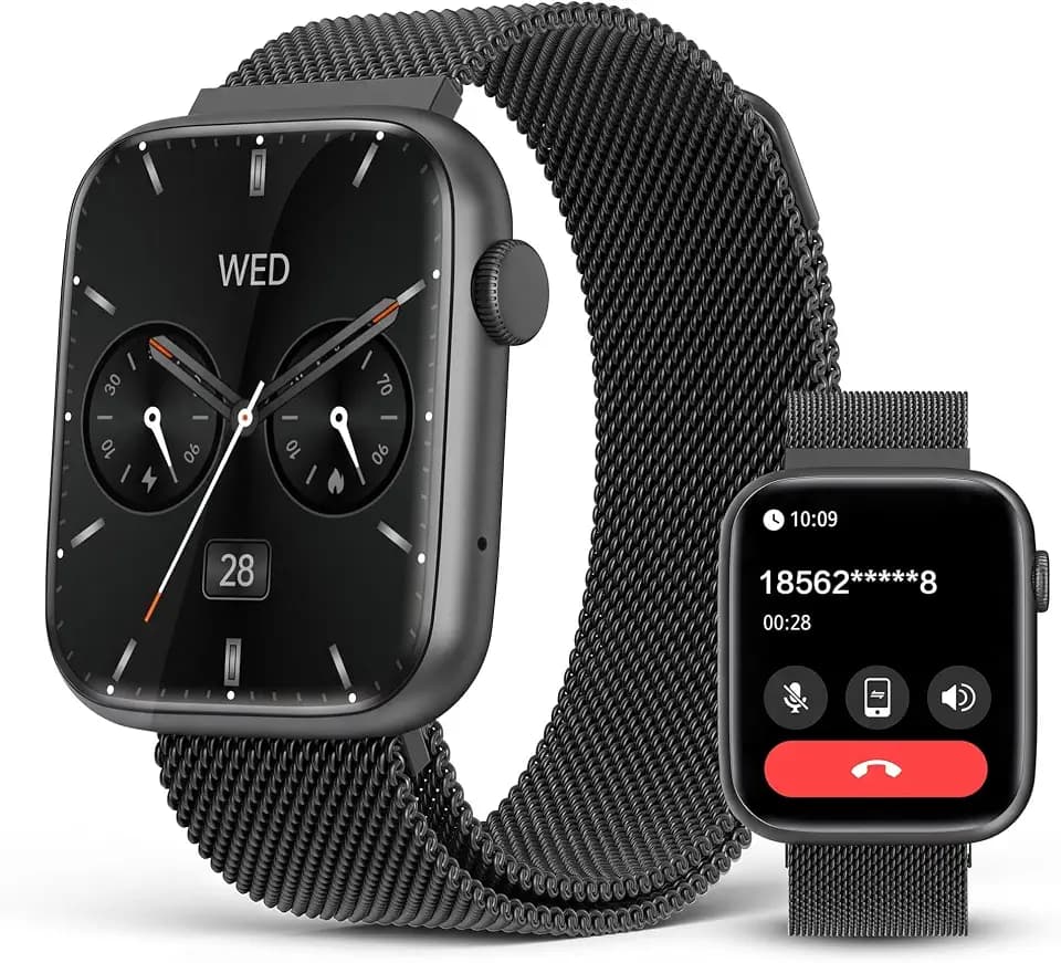 EarlySincere Smart Watch for Men 1.9" HD AMOLED AOD, DA GPT, AI Watch Face
