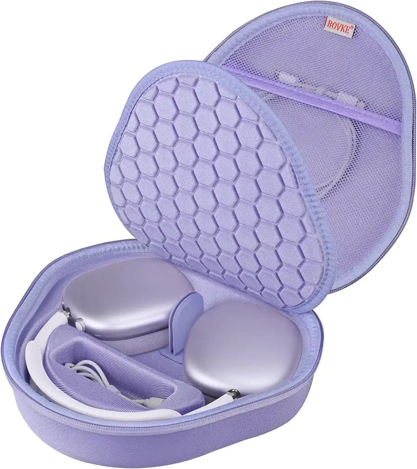 BOVKE Case for Apple AirPods Max 2/Max Wireless Over-Ear Headphones, Purple