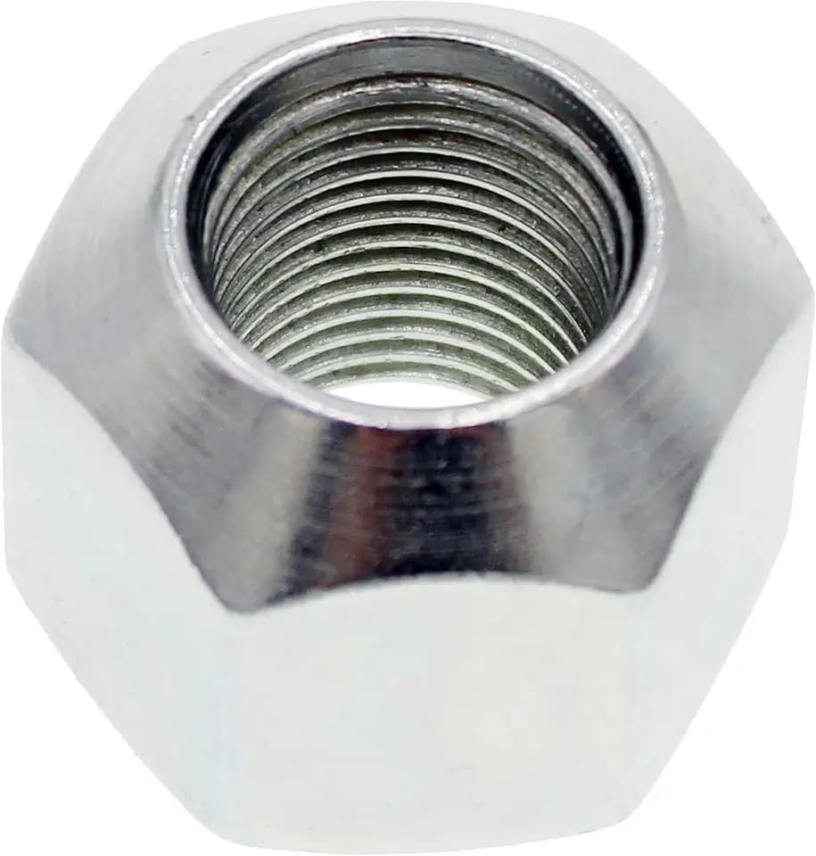 Dorman 611-376 5/8-18L Standard Wheel Nut - 1-1/16 in Hex, 21/32 in Length Compatible with Select Ford Models, 10 Pack