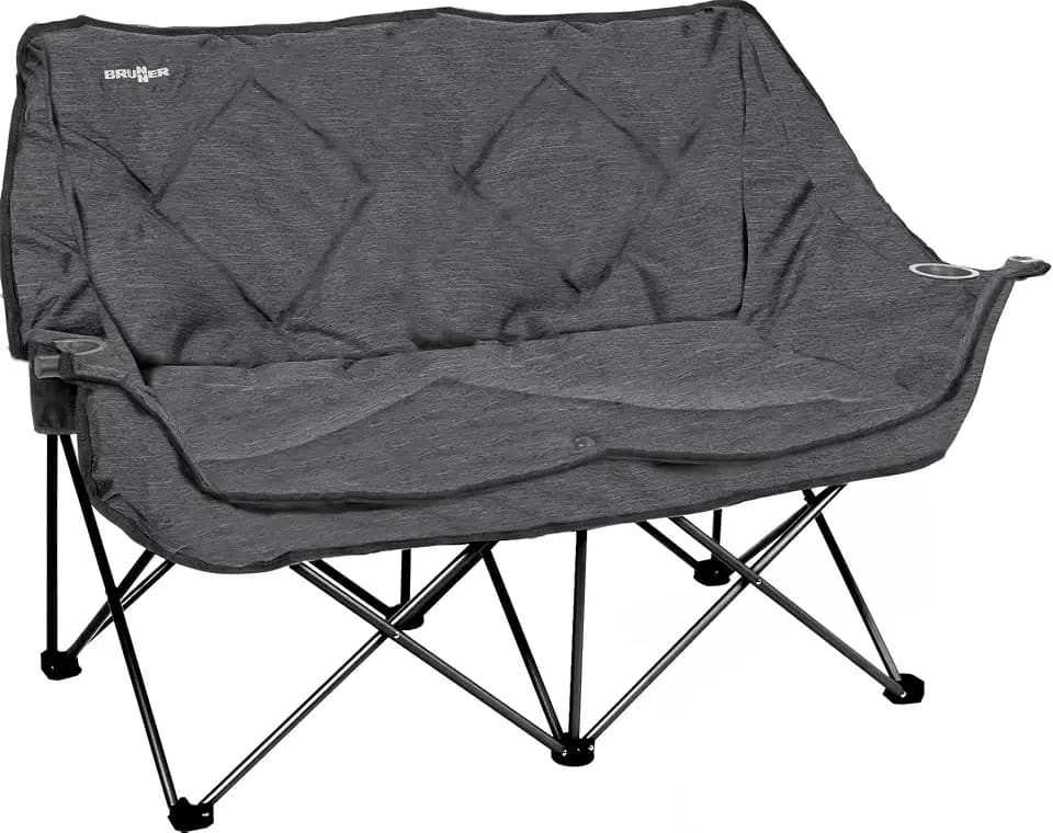 Brunner 0404041N.C06 Bequemes und schwebendes Sofa, Action-Sofa, schwarz, Tragkraft 100 kg, Gewicht 5 kg