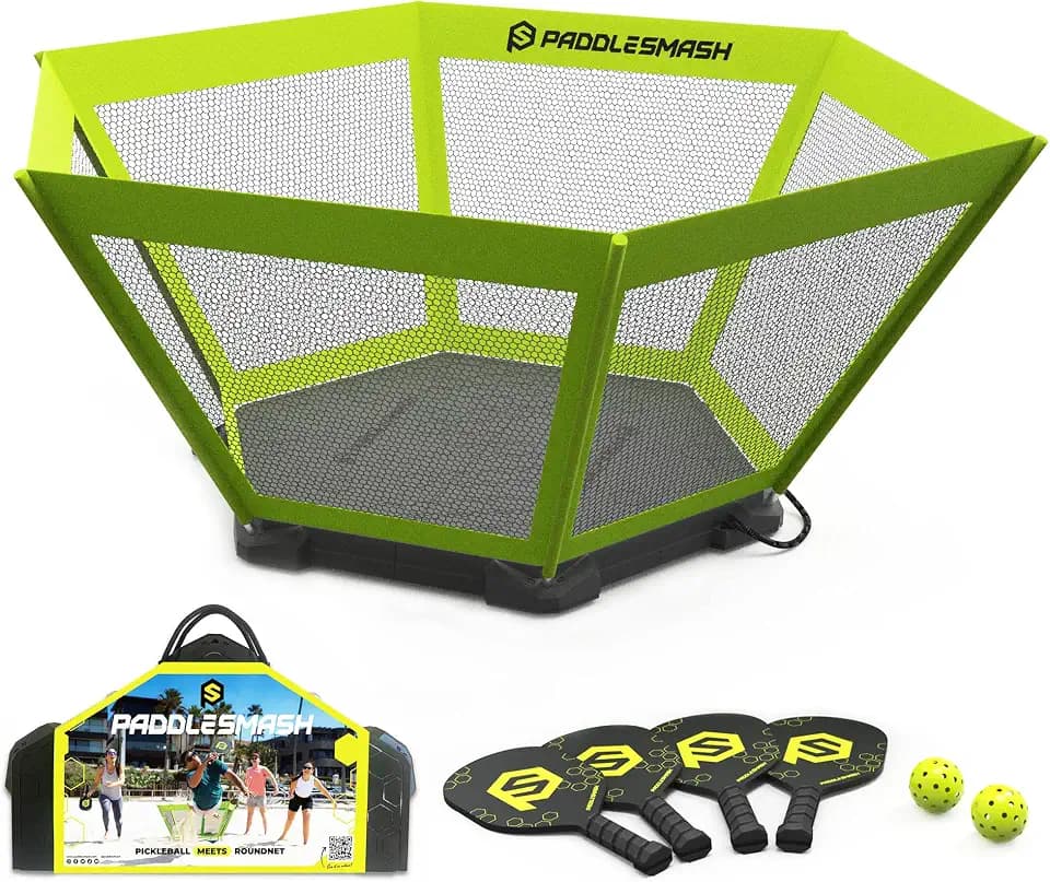PaddleSmash Pickleball Yard Game, As Seen on Shark Tank, 2-4 Players
