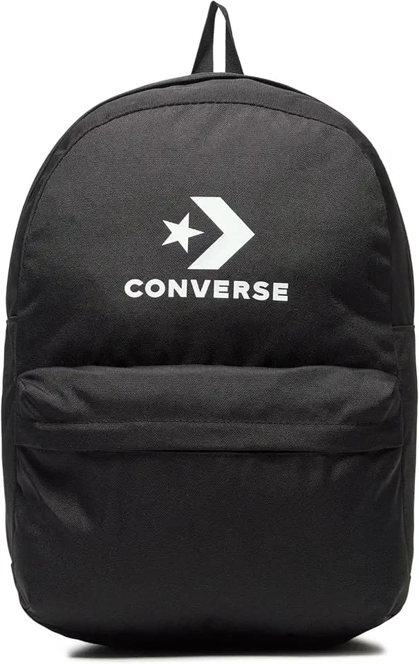 Converse Speed Large Logo, Backpack Unisex Erwachsene, Schwarz/Weiß, Einheitsgröße, schwarz/weiß, Einheitsgröße