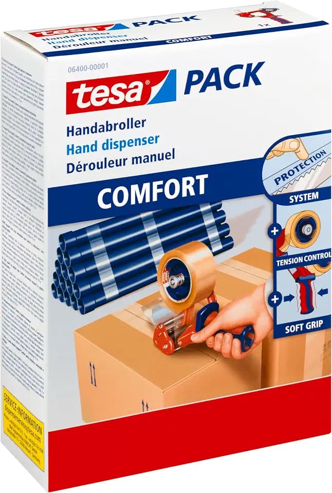 tesapack 6400 Paketbandabroller Comfort