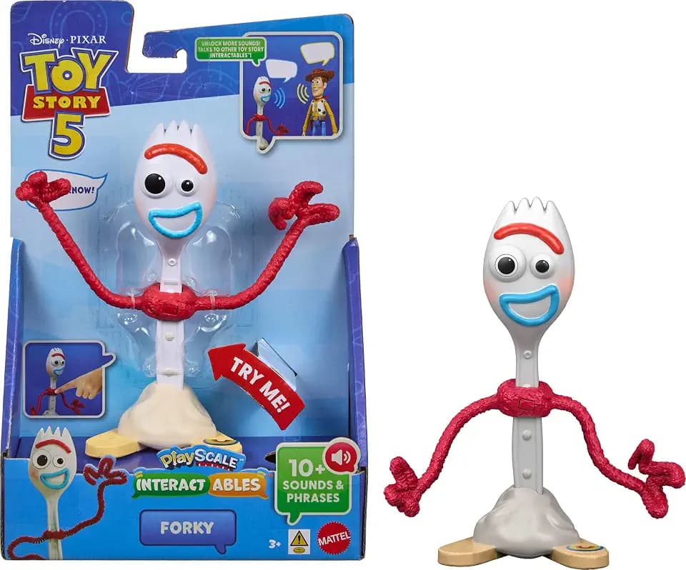 Mattel Disney and Pixar Toy Story 5 Interactables Forky