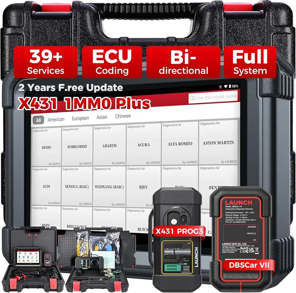 LAUNCH X431 1MM0 Plus Car Scanner with X-PROG3 Tool (Val $800), ECU Coding