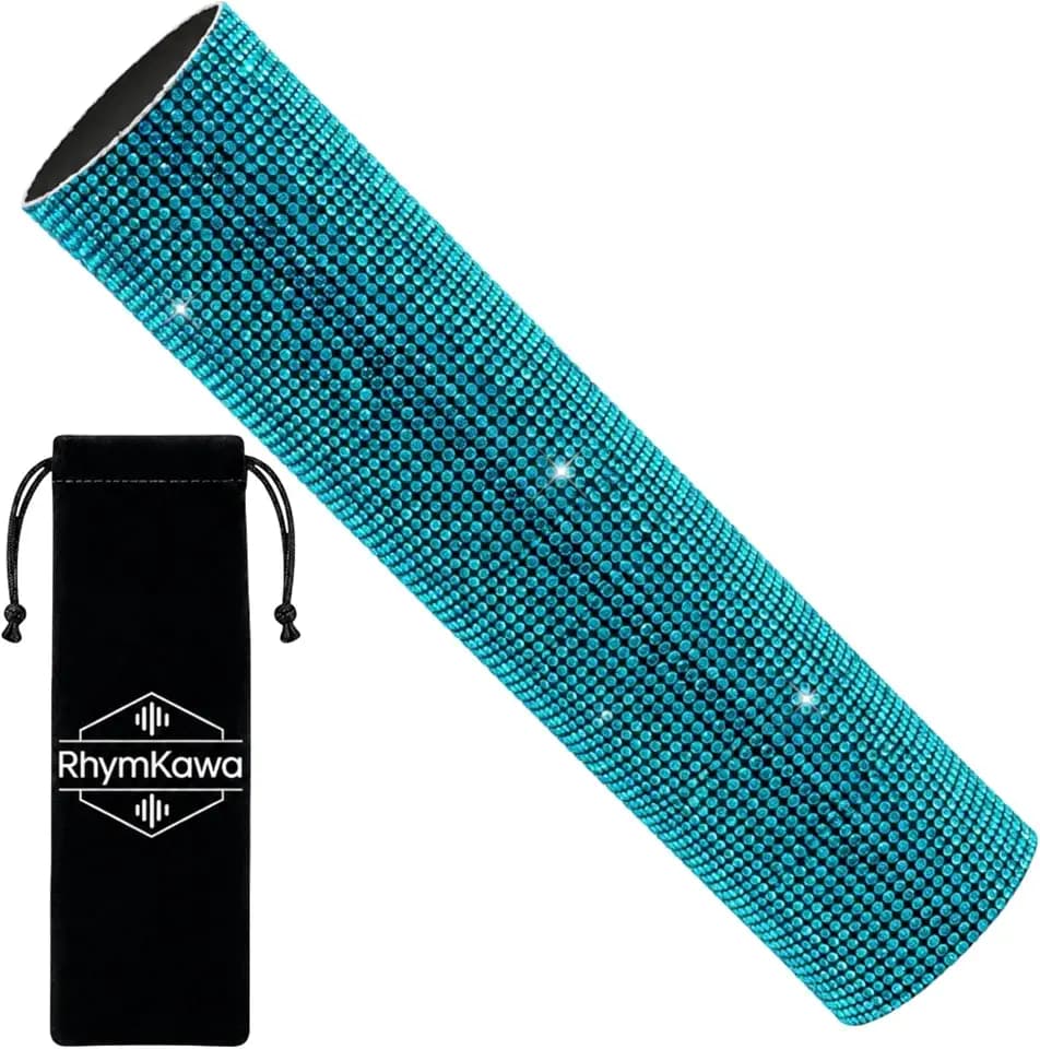 Lake Blue Crystal Wireless Mic Cover for Universal Handheld