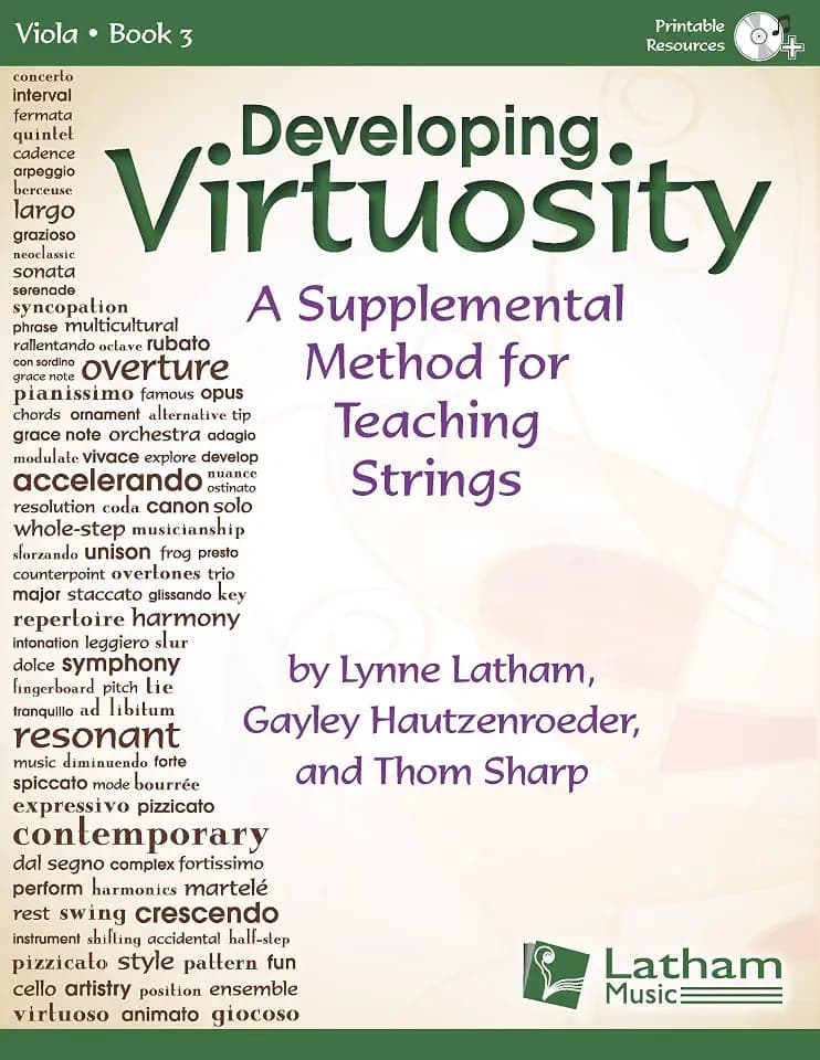 Developing Virtuosity: Viola (Latham Music - LudwigMasters, 3)