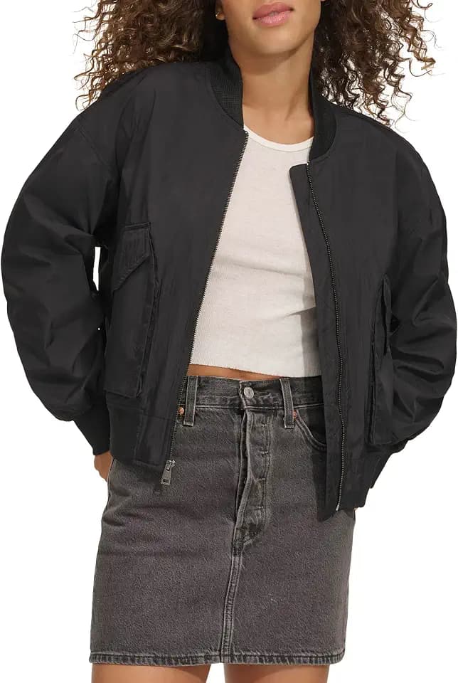 Levi's Women's Lightweight Shorty Bomber Jacket