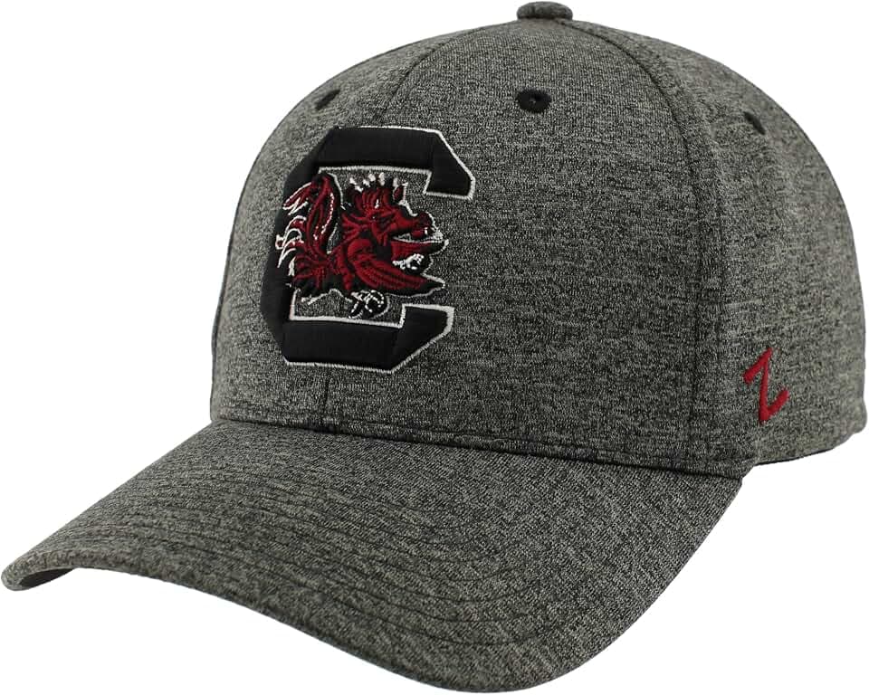 ZHATS NCAA Mens NCAA Officially Licensed Hat Somber Fog