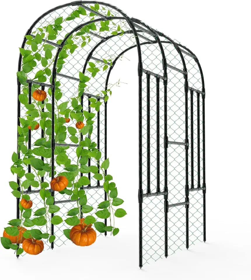 Garden Arch Trellis - 47"L*71"W*87"H, Trellis for Climbing Plants Outdoor