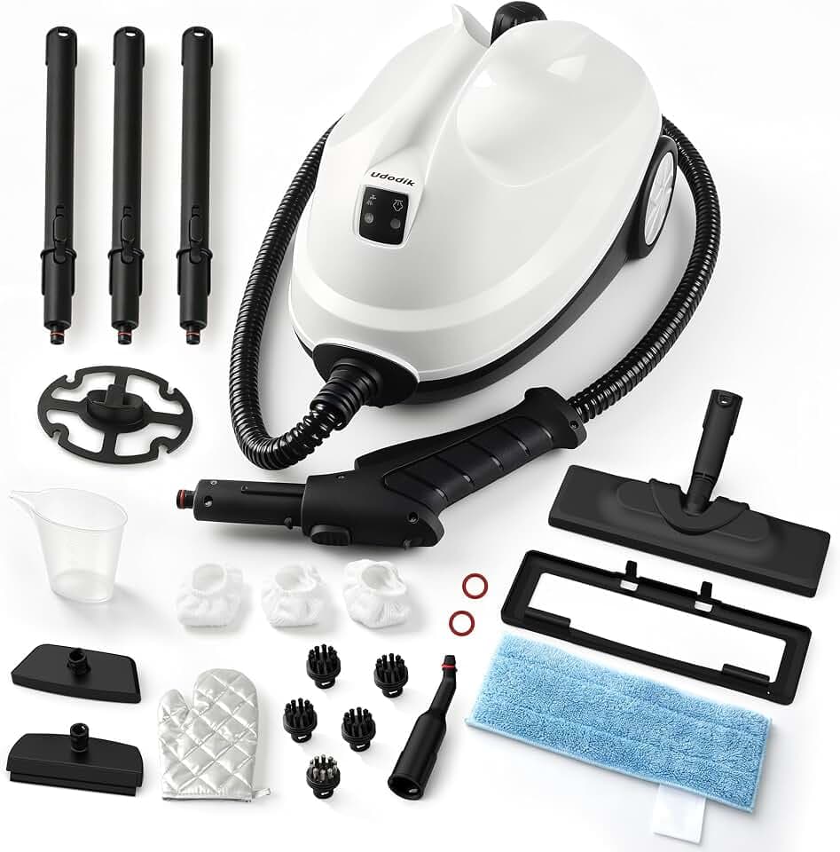 Dampfreiniger, Dampfer Mop Reinigung für Zuhause mit 20 Zubehör