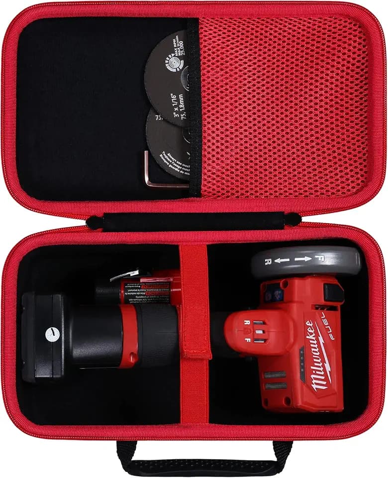 khanka Hard Case Replacement for Milwaukee 12V Cordless Cut-Off Tool (2522-20), Case Only