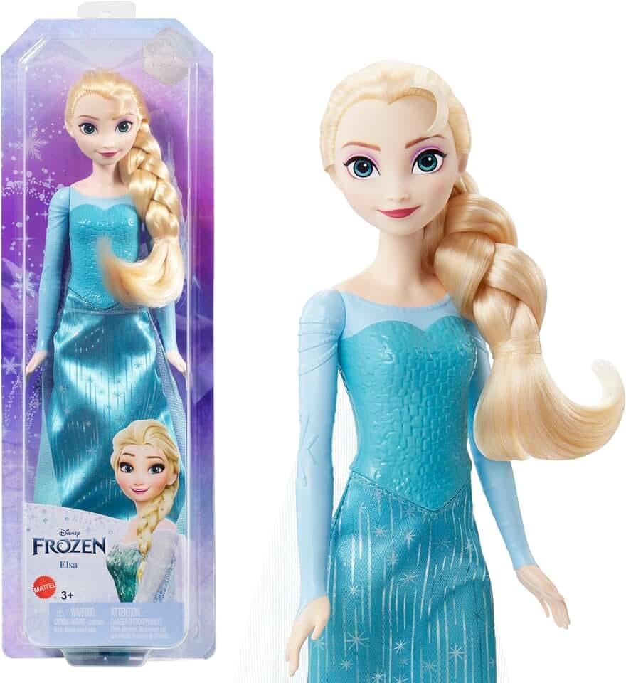 Mattel Disney Frozen ELSA Modepuppe im Frozen 1 Look