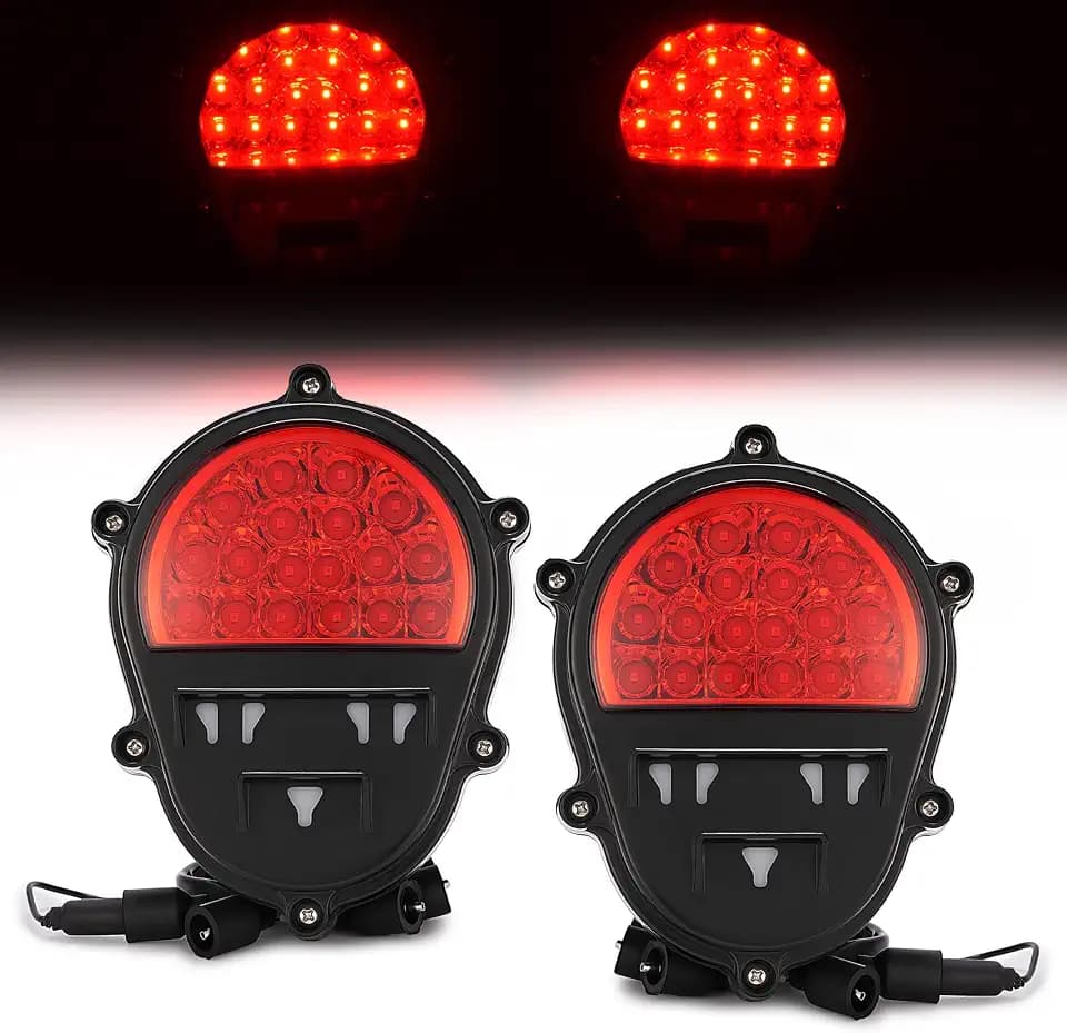 HECASA LED Pair Brake Light [5W 12V] Compatible with Humvee M35 M998