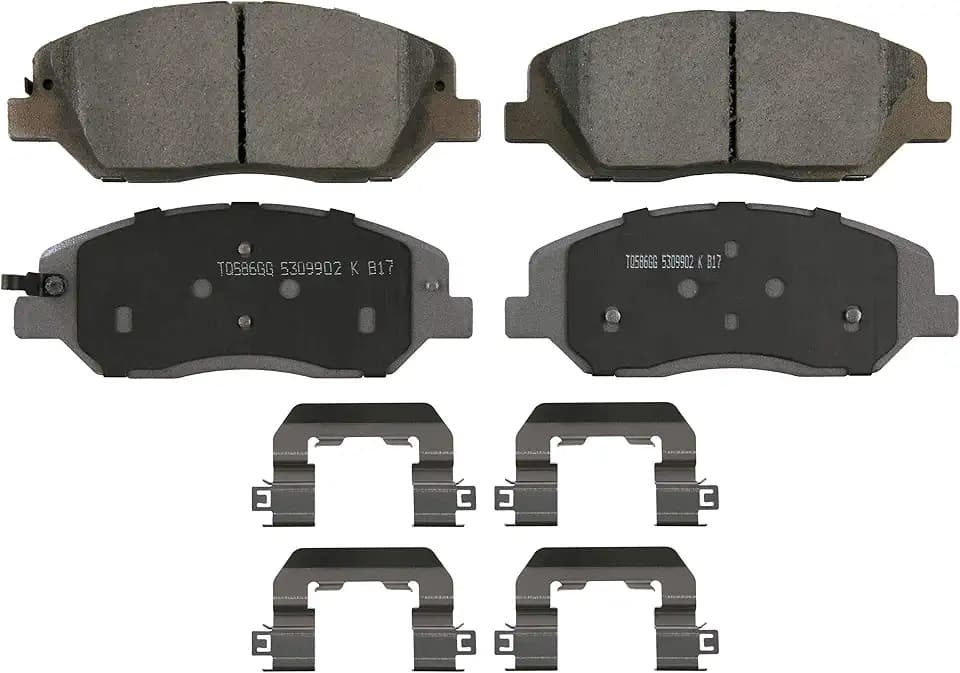 Wagner Brake ThermoQuiet QC1917 Ceramic Disc Brake Pad Set